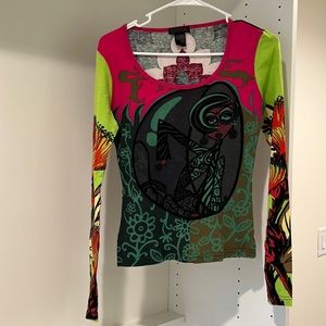 Multi-colored Custo Barcelona top